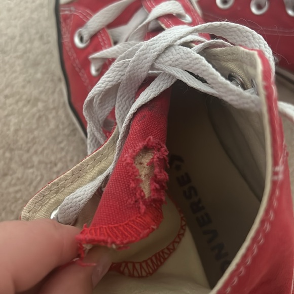 Red Converse - Picture 6 of 6